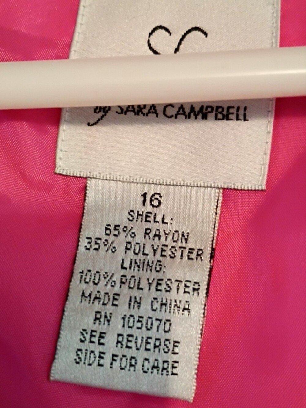3/$20-Pink Sleeveless Sun Dress Midi with Ruffled Hem,sz 16, NWOT - Picture 10 of 10